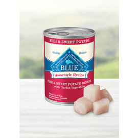 BLUE BUFFALO Blue Buffalo Homestyle Fish/Sweet Pot. 12.5oz