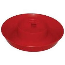 Harris Farms Screw-on Poultry Watering Quart Jar Base Red
