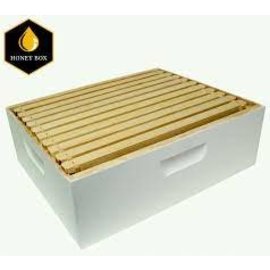 Harvest Lane Honey Medium Painted Box w/ 10 Frames