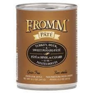 FROMM FAMILY FOODS LLC Fromm Grain Free Pate Turkey and Duck 12.2oz