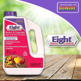 BONIDE EIGHT FLOWER & VEGETABLE INSECT CONTROL GRANULES 3 LB