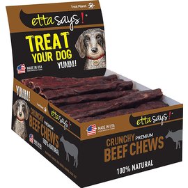 Etta Says ETTA SAYS NATURAL CRUNCHY BEEF CHEWS FOR DOGS BLACK