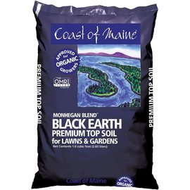 COAST OF MAINE Coast of Maine MONHEGAN BLEND BLACK EARTH PREMIUM TOP LAWN SOIL