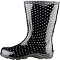 Sloggers Women's Rain & Garden Boot Polka Dot Black