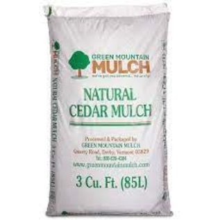 Green Mountain Natural Cedar Mulch 3 Cu. Ft. Bag