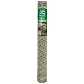 YardGard Galvanized Poultry Netting, 1-In. Mesh, 36-In. x 50-Ft.