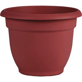 Bloem  Ariana Planter with Self-Watering Disk Burnt Red 12