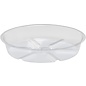 BOND PLASTIC SAUCER CLEAR 8 IN