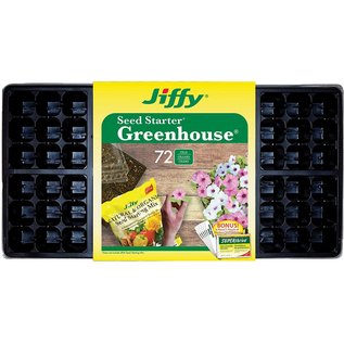 JIFFY/FERRY MORSE SEED CO JIFFY SEED STARTER GREENHOUSE 72 WITH SUPERTHRIVE/LABELS