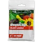 LUSTER LEAF RAPICLIP PLANT LABEL WHITE 4 IN PACK OF 50