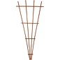 Panacea 72" Brown Wood Fan Trellis