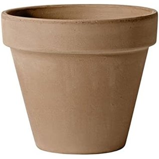 Deroma Moka Terra Cotta Clay Pot, 8.3-Inch