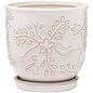 SOUTHERN PATIO CLAYWORKS VENICE PLANTER 8IN
