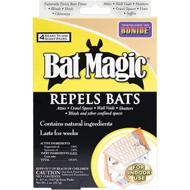 BONIDE BAT MAGIC REPELLENT PACK OF 4