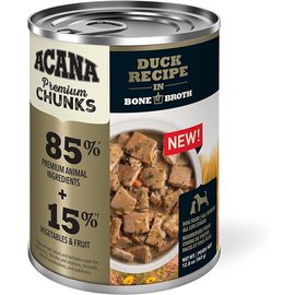 Acana ACANA DOG GRAIN FREE CHUNKS DUCK 12.8OZ