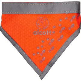 ALCOTT ES VIS DOG BANDANA NEON ORANGE S