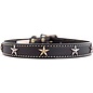 AUBURN LEATHERCRAFTERS HEIRLOOM OLD GLORY DOG COLLAR BLACK 1 IN X 20 IN