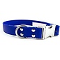 Auburn Leathercrafters AUBURN LEATHER CRAFTERS SPARKY'S CHOICE DOG COLLAR BLUE 1 IN X 20 IN
