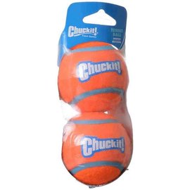 CANINE HARDWARE INC CHUCKIT TENNIS BALL FOR DOGS M 2 PK
