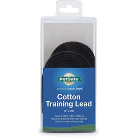 PETSAFE - GENERAL PetSafe Cotton Training Lead 5/8" X 20'