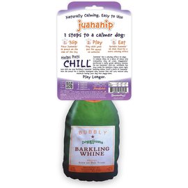 SMARTER PAW LLC Doggijuana Munchies Champagne Bottle Toy