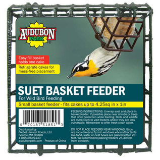 Feathered Friend Wild Bird Suet Basket Feeder