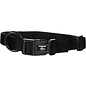 HAMILTON PET COMPANY Hamilton Adjustable Nylon Dog Collar - Black 5/8" x 12-18"