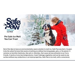 Safe Paw GAIA ENTERPRISES SAFE PAW ICE MELT 8 LB