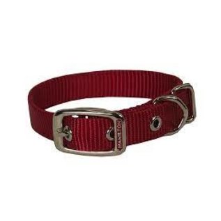 HAMILTON PET COMPANY Hamilton Nylon Dog Collar 5/8 X 12 In Red