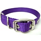 HAMILTON PET COMPANY Hamilton Single Thick Nylon Deluxe Dog Collar Purple 5/8" x 16"