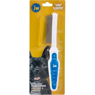 JW Products JW Pet Company GripSoft Flea Comb for Dogs