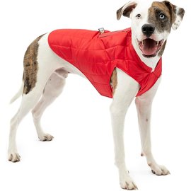 Kurgo KURGO DOG LOFT COAT RED & CHARCOAL X LARGE