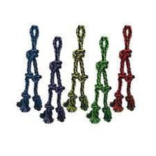 MultiPet Multipet Nuts for Knots Rope Tug 3 Dangler 20"