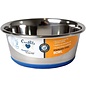 OURPETS COMPANY OURPETS DURAPET PREMIUM RUBBER-BONDED STAINLESS STEEL BOWL FOR DOGS 1.25 CUPS
