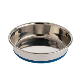 OURPETS COMPANY OURPETS DURAPET PREMIUM RUBBER-BONDED STAINLESS STEEL DISH .75 CUPS