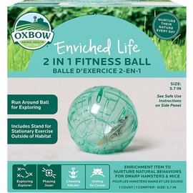 OXBOW ANIMAL HEALTH Oxbow Enriched Life 2 in 1 Fitness Ball