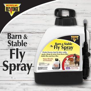 REVENGE HORSE & STABLE SPRAY READY TO USE 1.33 GAL
