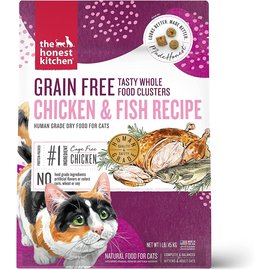 THE HONEST KITCHEN CAT CLUSTER GRAIN FREE CHICKEN WHITEFISH 1LB