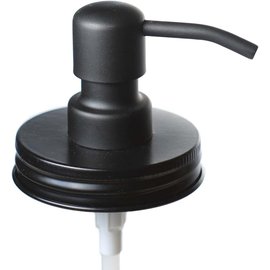 Jarmazing Black Mason Jar Soap Dispenser Lids - One Pack