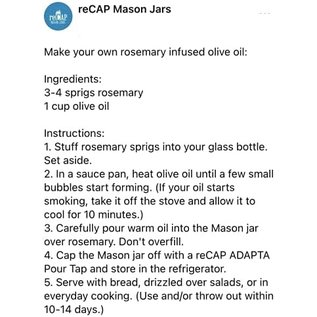 ReCap Mason Jar Pour Spout