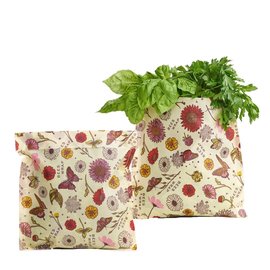 Bee's Wrap Meadow Magic Vegan Produce Bag 2 Pack