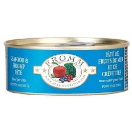 FROMM FAMILY FOODS LLC Fromm 4 Star Canned Seafood & Shrimp Pate Cat Food 5.5oz