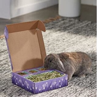 Sweet Meadow Bunny Bento Box Papaya & Marigold Small Animal Treat 10 oz