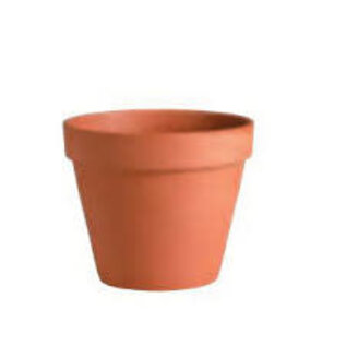 Deroma Standard Clay Pot 6"