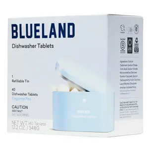 Blueland Dishwasher Starter Set Tin & 40 Tablets