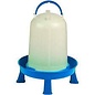 MILLER DOUBLE-TUF POULTRY WATERER WITH LEGS 2.5 GAL