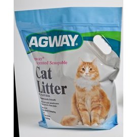 AGWAY UNSCENTED SCOOPABLE CAT LITTER ALL NATURAL 14 LB