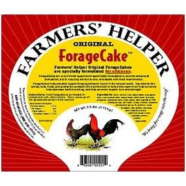 FARMERS HELPER ORIGINAL FORAGE CAKE POULTRY 2.5 LB