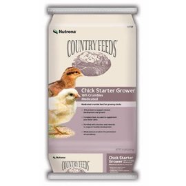 Nutrena Country Feeds Chick Starter 50lb Medicated