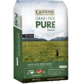 CANIDAE PET FOODS Canidae Pure Land Grain Free Bison 12lb